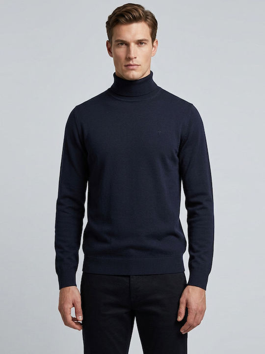 Long Sleeve Blouse Navy