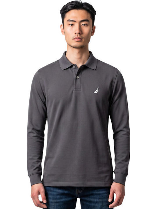 Nautica Polo Μπλούζα Charcoal