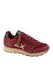 Men's Burgundy Sneakers