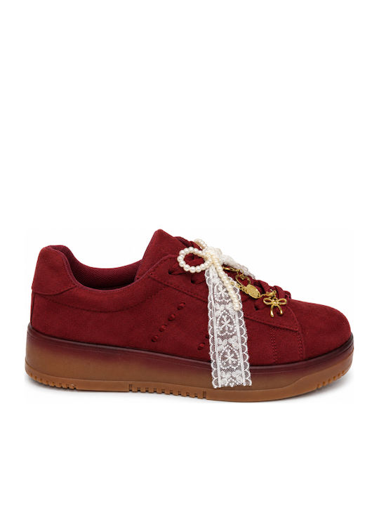Morena Spain Sneakers Burgundische Morena Spain Sneakers Burgundische