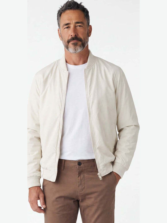Ben Tailor Ben Tailor Herren Bomber Jacke Beige
