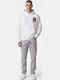 Sweatshirt With Hood Ecru