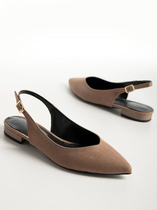 Bozikis Super Mode Wildleder Damen Ballerinas S...