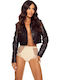 High Waist Women's Briefs With Beige Lace