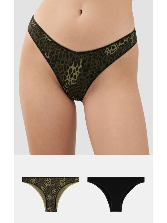Minerva Fimelle Rio Κυλοτάκια Γυναικεία Slip 2Pack