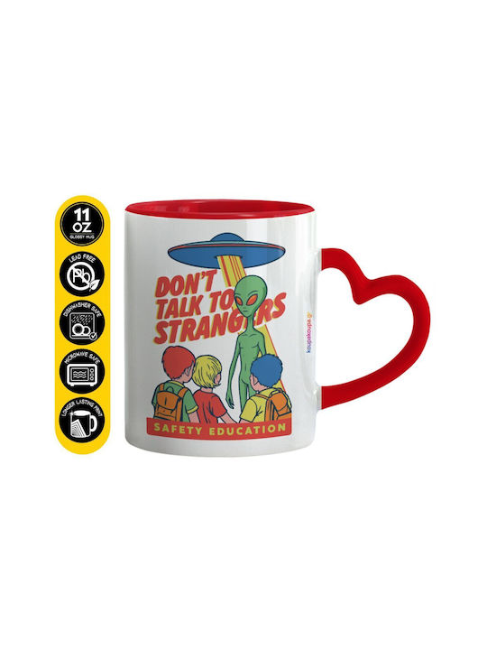 Koupakoupa Koupakoupa Ceramic Red Mug 330ml