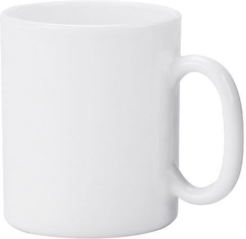 Estia Edge Ceramic White Mug 320ml