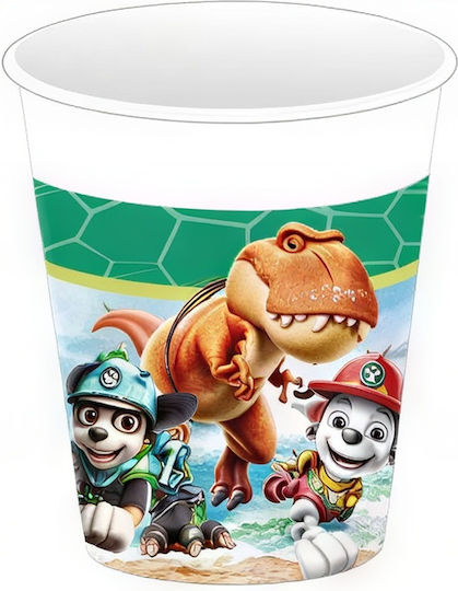 Papierglas Paw Patrol Dino Movie 8 Stück