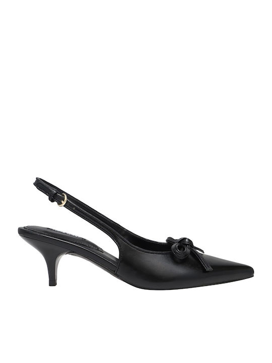 Heels with Low Heel Black