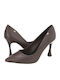 Leder Pumps Braune