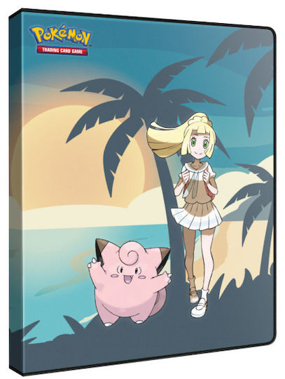Ultra Pro Pokemon Bindemittel 9-Fächer Standardgröße Lillie und Clefairy