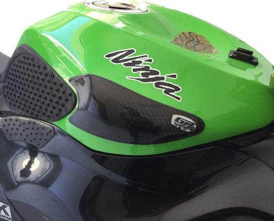 Gpk Tank Protectors Kawasaki Zx-6r 2009-2017 Carbon Fiber 61gp92