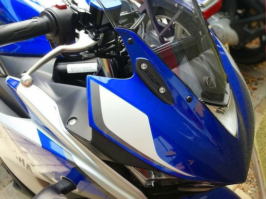 Motorise Mirror Caps Yamaha Yzf-r3 Yzf-r25 2014-2018 58mo90