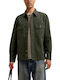 Long Sleeve Khaki Shirt