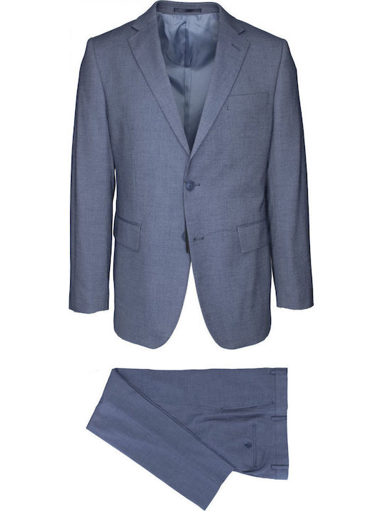 Men's Suit with Regular Fit Blue
