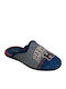 Herren Hausschuhe Blau
