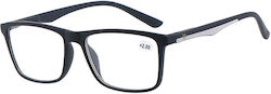Cammello 5693 Men Reading Glasses +0.75 Black Gray