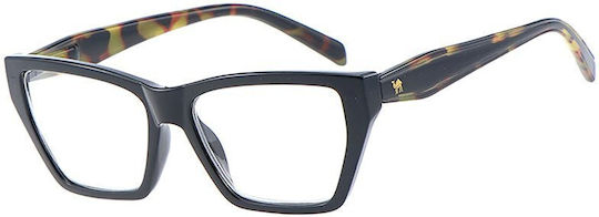 Cammello 7234 Дамски Oчила За Четене +3.25 Черен Деми Кафяв 7234-black-demi-brown-325_35113