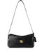 Lauren Damen Schultertasche Schwarz
