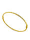 Vogue Women's Bracelet Handcuff from Silver Gold Plated 6cm