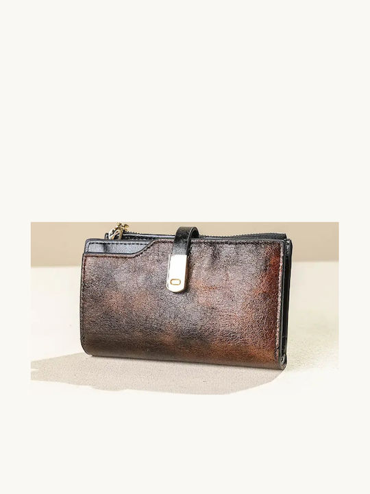 Fragola Large Women's Brown Wallet