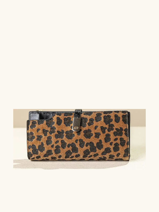 Fragola Large Women's Brown Wallet
