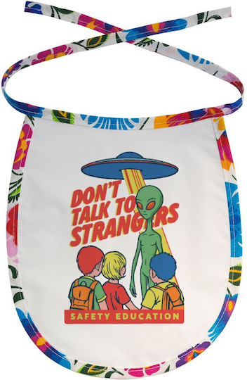 Koupakoupa Don't Talk To Strangers Водоустойчива Слинга от 100% Памук с Дантелена Лента Цветна