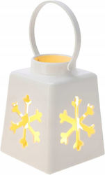Home&Styling Collection Plastic White Lantern Home&Styling Collection Plastic White Lantern