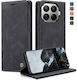 Caseme 013 Xiaomi 17t 5g Retro Leather Book Cas...