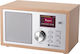 GoGEN Radio de birou DAB+ cu Bluetooth Argintiu