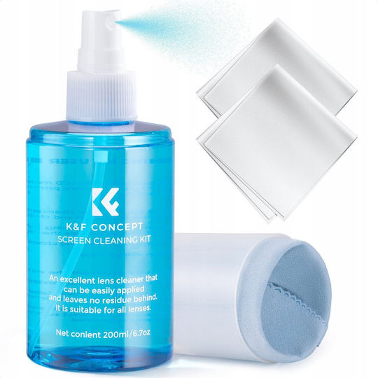 K&F Concept Bildschirmreiniger 200ml 2 Stück