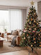 Home&Styling Collection Изпълнена със Светлина Коледна Фигура Влак с Дължина 87.5см 23 Бройки