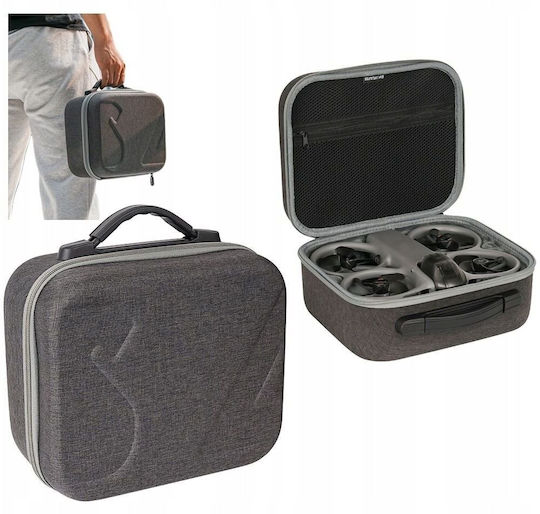 Sunnylife DJI Avata Controller Carrying Bag Grey Fabric 360 26.1x13.2x23cm