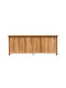 Wooden Sideboard Brown 120x60cm
