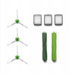 Jettools iRobot Roomba E5 E6 I7 I6 I5 I4 I3 Accessory Kit 4x Filters 5x Brushes An567as Jettools iRobot Roomba E5 E6 I7 I6 I5 I4 I3 Accessory Kit 4x Filters 5x Brushes An567as