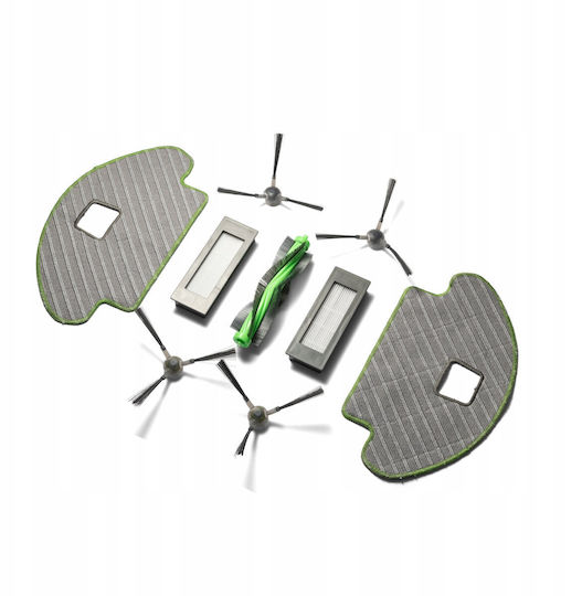 Jettools Irobot Roomba Combo R113840 Kit Zubehör 2x Filter 5x Bürsten 2x Wischmopps