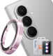 Samsung Galaxy Z Fold8 Ultra 5G Enkay Пръстени За Защита На Камерата Lens Protector Rings Розови