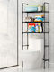 Dream House Raft de baie de podea Negru