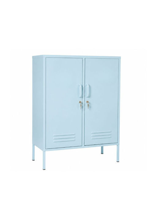 Doppelflügeliger Außenschrank Farbe Metallisch ...