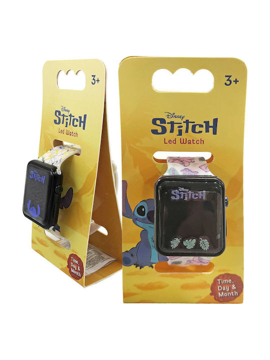 SPV Digital Kinderuhr mit Gummiarmband