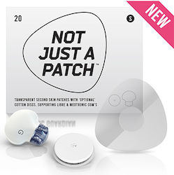 Not Just A Patch Clear Αδιάβροχο Αυτοκόλλητο Αισθητήρες Freestyle Libre 2 Plus Medtronic Guardian Sibionics Gs1 & Medtrum Touchcare Nano 20τμχ – Διάφανο