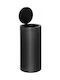 5Five Metal Waste Bin with Sensor 40lt Black