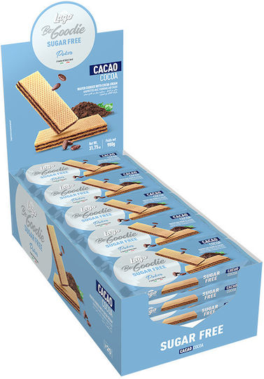 Lago Biscuits With Filling No Sugar 20 Pieces 45gr