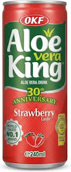 OKF Soft Drink Strawberry 240ml