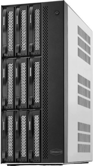 TerraMaster T9-500 Pro NAS Кула с 9 места за HDD/SSD и 2 Ethernet порта