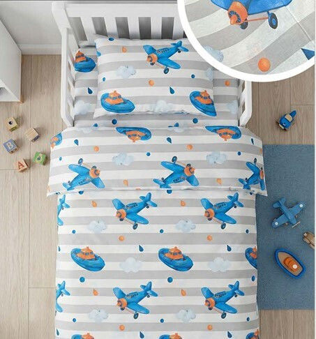 MayHome Baby Bettlaken Für Wiege Baumwolle 80x120cm