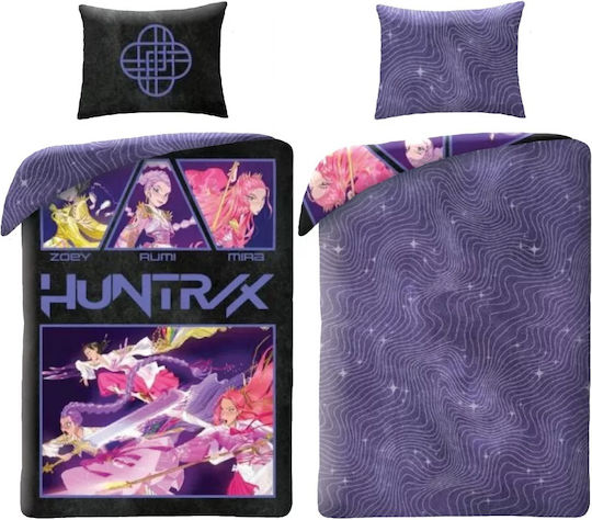 Halantex Комплект Детска Завивка Единична с Калъфка K-pop Demon Hunters 140x200см