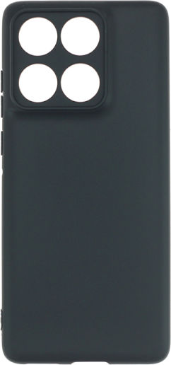 Senso Liquid Silicone Back Cover Black for Motorola Edge 70 Pro