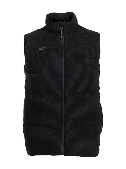 Sleeveless Puffer Jacket Black