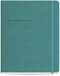 The Writing Fields Softline Дневен Дневник 2027 Петролен 16.6x23.8см